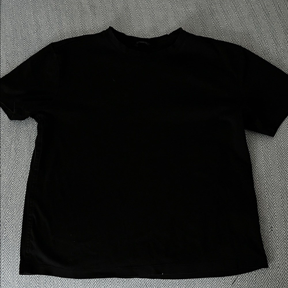 Black cotton t shirt